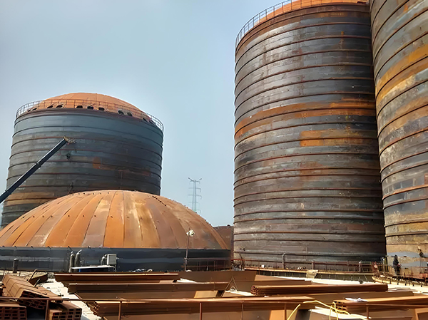 未央焦粉钢板仓